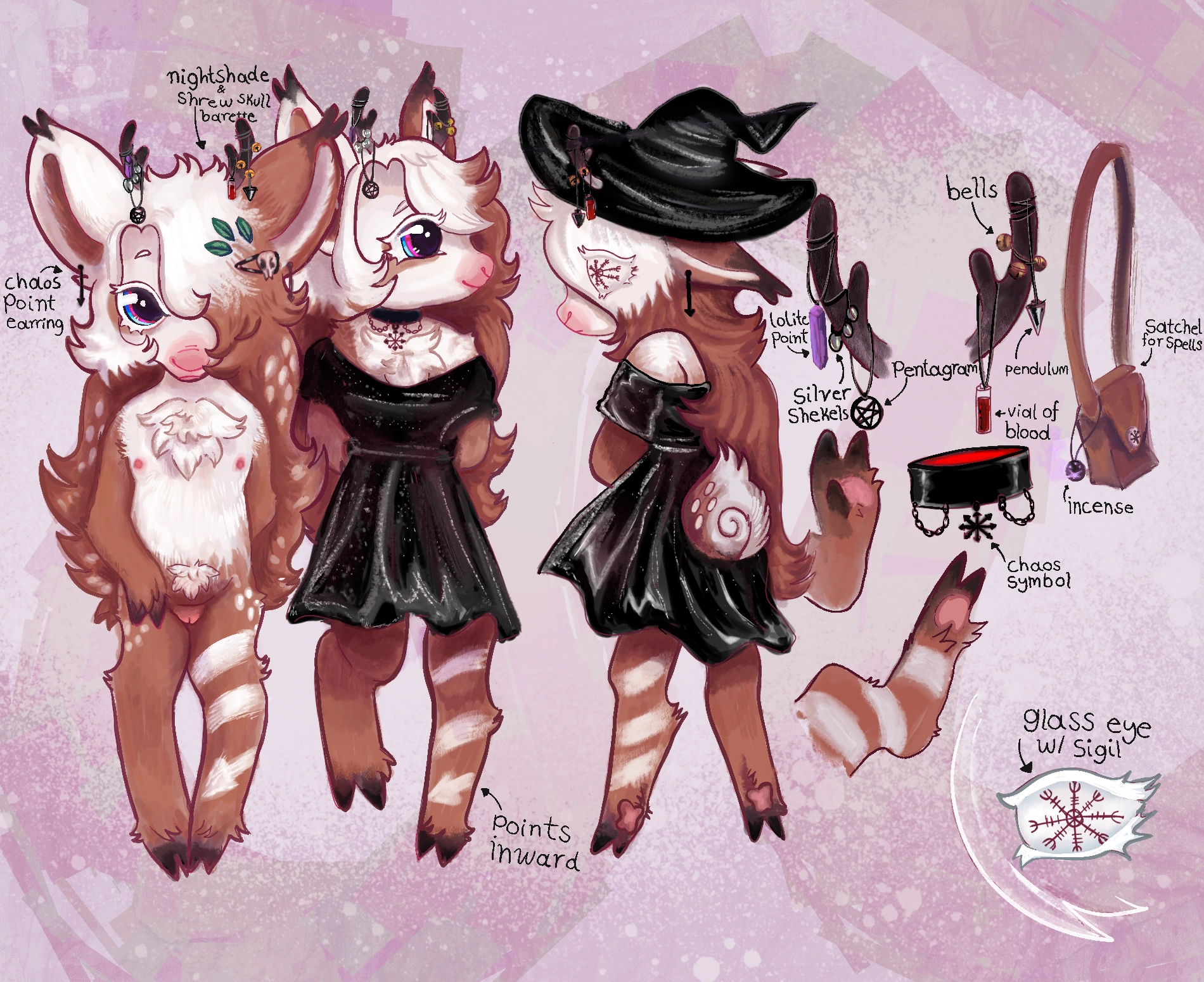 Refsheet of Ronja Søþerfjær.
