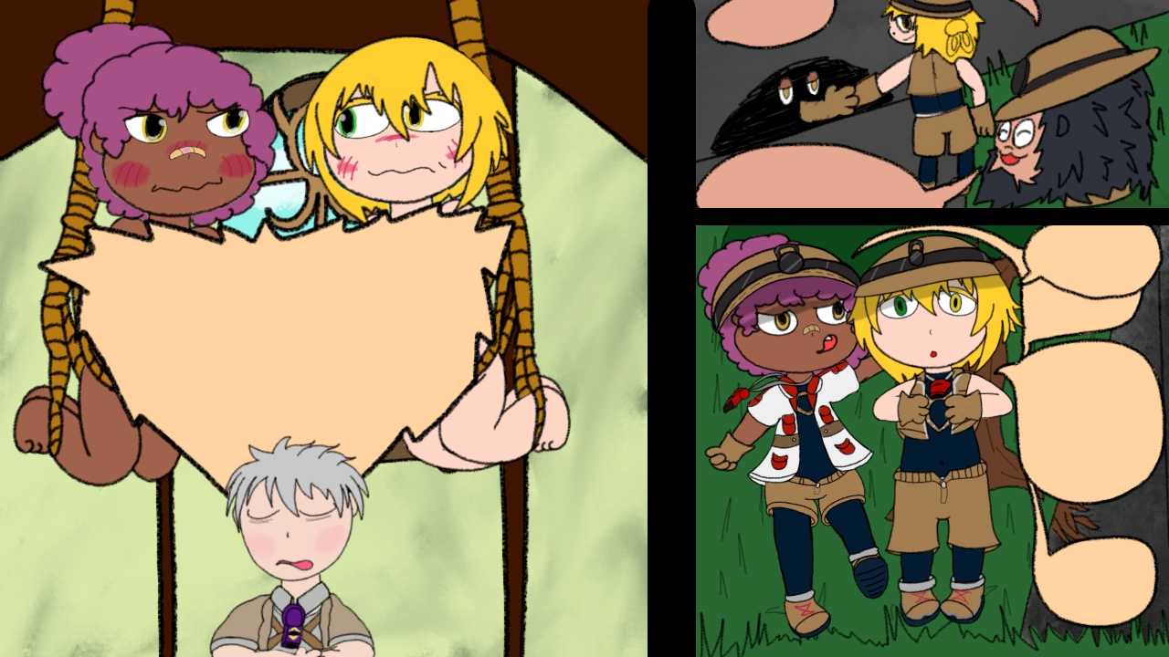 alt with all the text boxes blank for someone to make up text if they want to