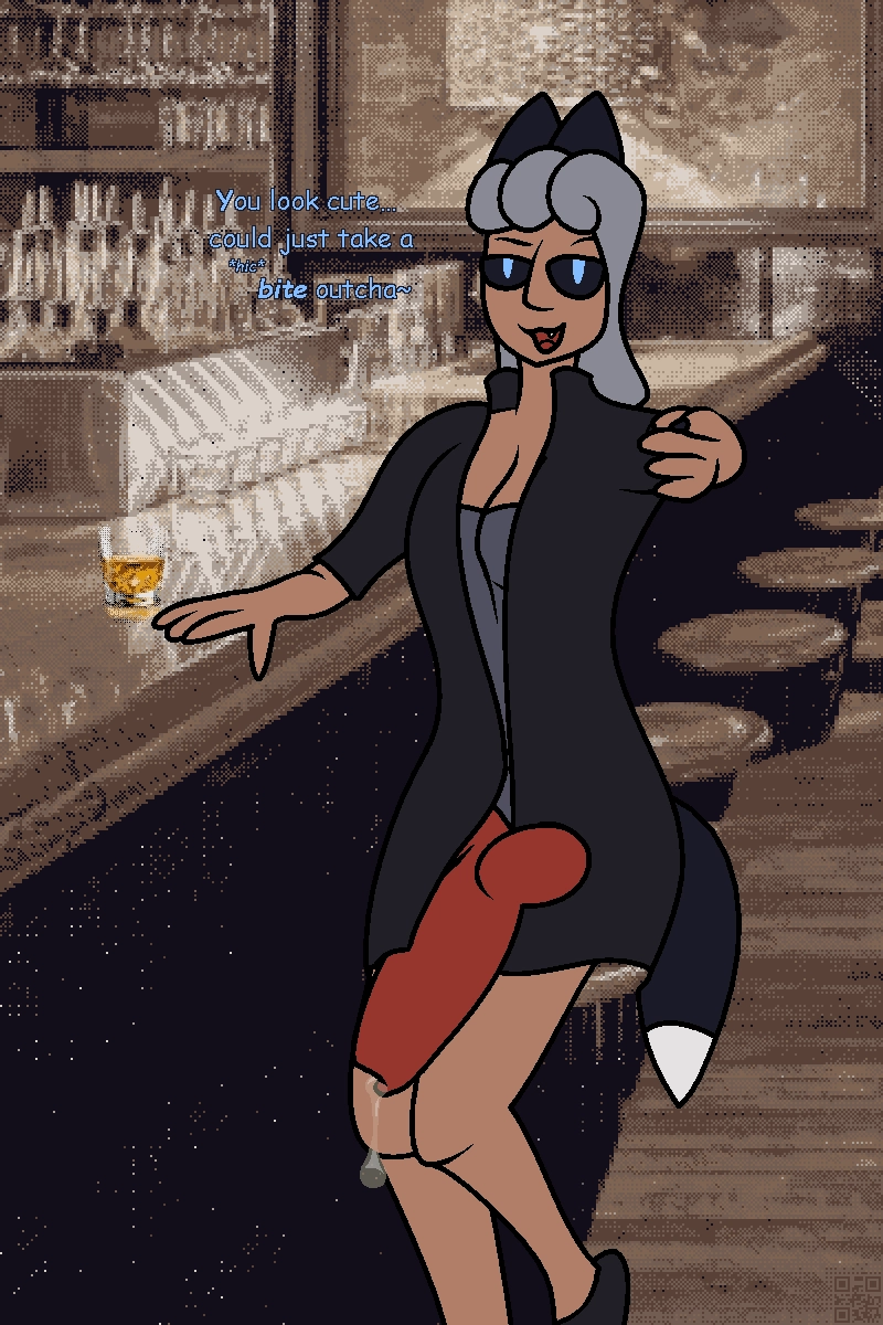 drunk foxgirl now has a boner.