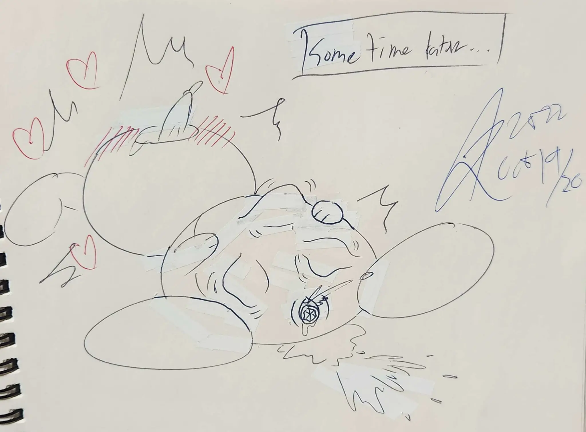 eggs squirming inside of bunny