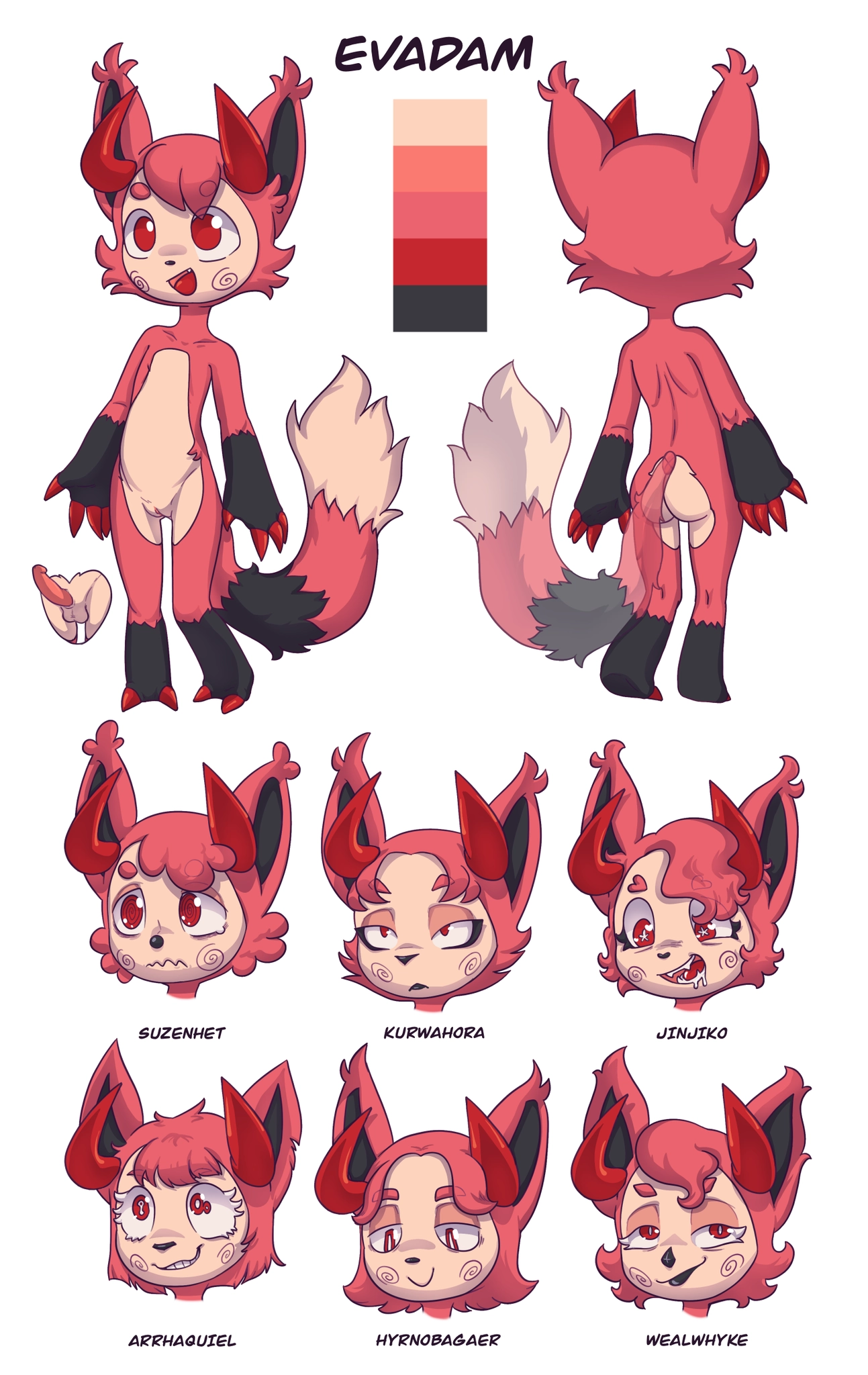 Refsheet of Evadam Kupfermetzger
