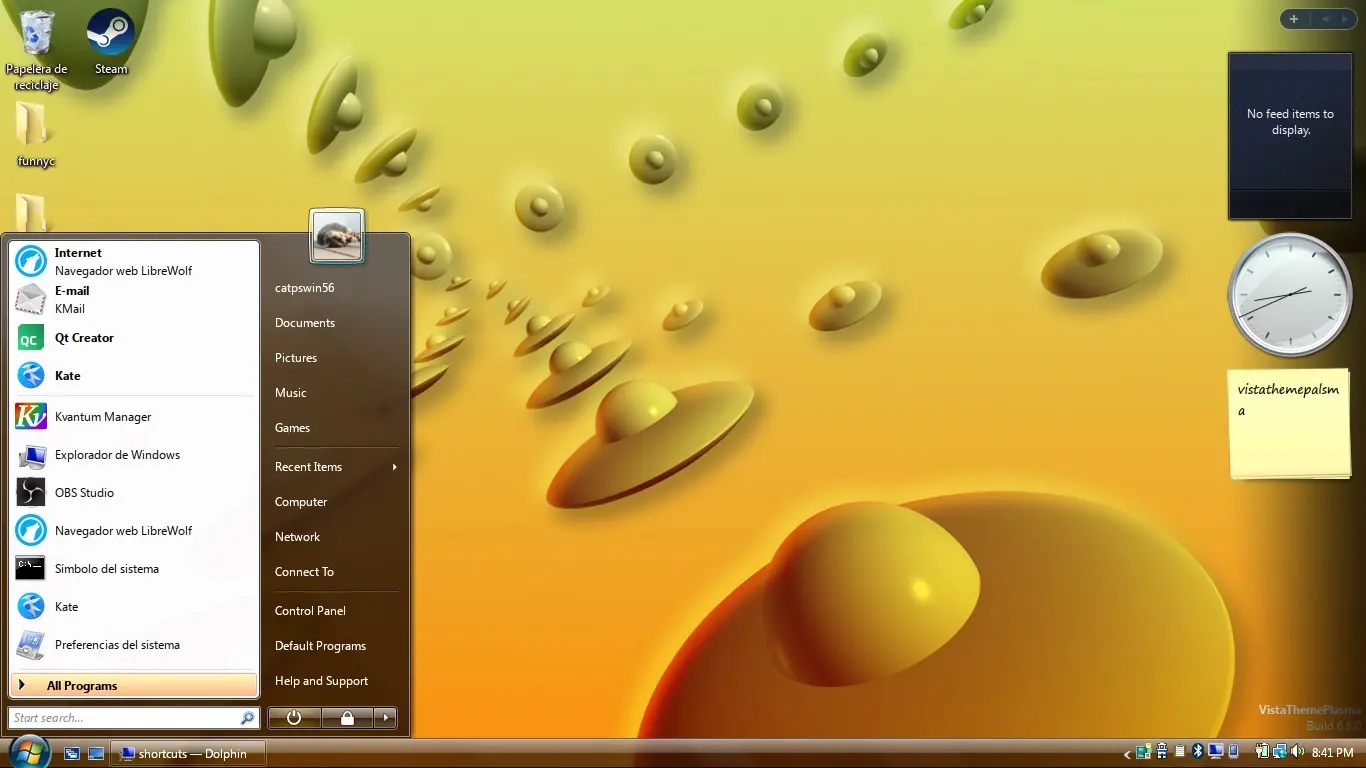 Desktop screenshot
